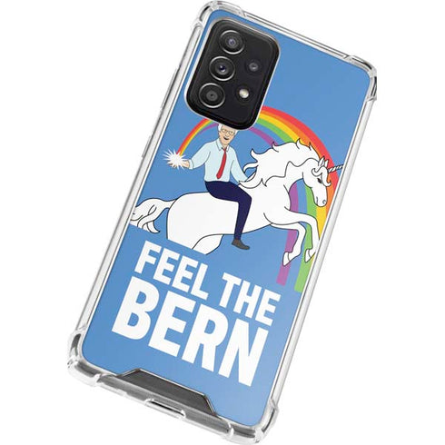 Feel The Bern Unicorn Galaxy A72 5G Clear Case